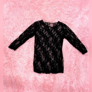 Black Lacey “sweater top”
